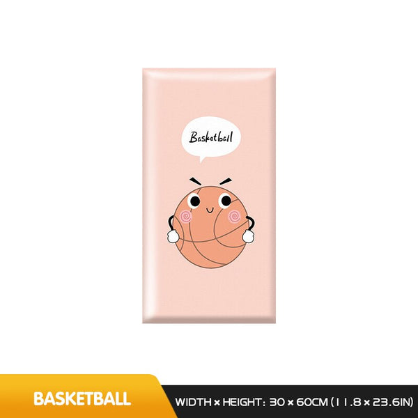 Jungle Safari Animals Kids Wall Padded Safety Cushions-Anti Collision Padded Wall Stickers