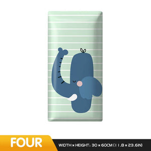Jungle Safari Kids Wall Padded Safety Cushions Pack-Anti Collision Padded Wall Stickers