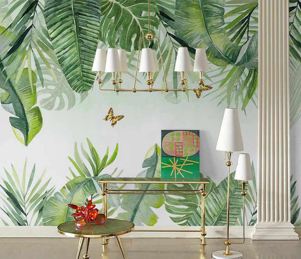 Jungle leafs Wallpaper Murals-Flower & Leaf Wallpaper