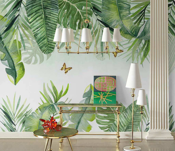Jungle leafs Wallpaper Murals-Flower & Leaf Wallpaper