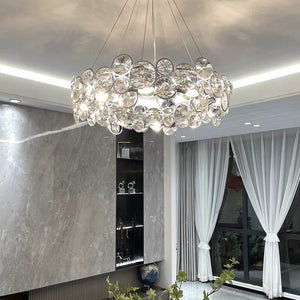 K9 Crystal Chandelier - Dazzling Elegance for Your Space-Ceiling Chandelier