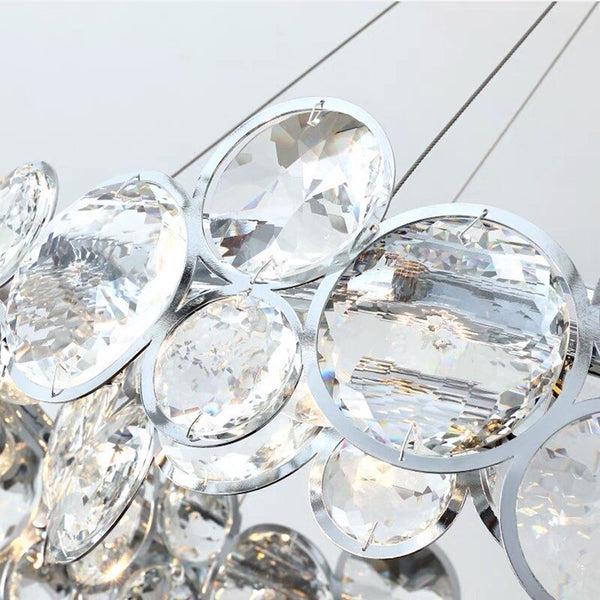K9 Crystal Chandelier - Dazzling Elegance for Your Space-Ceiling Chandelier