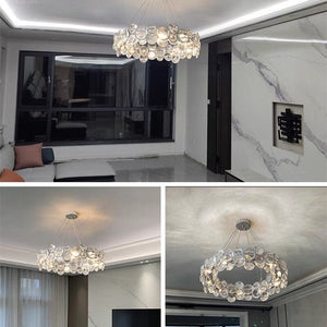 K9 Crystal Chandelier - Dazzling Elegance for Your Space-Ceiling Chandelier