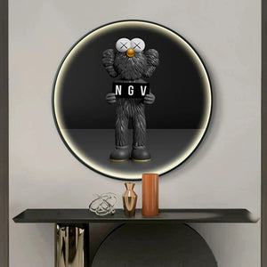 KAW LED Panel Wall Lamp - Indoor Light Fixture-LED Wall Art