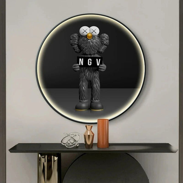 KAW LED Panel Wall Lamp - Indoor Light Fixture-LED Wall Art