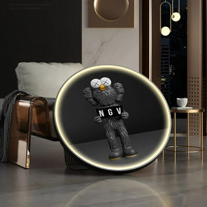 KAW LED Panel Wall Lamp - Indoor Light Fixture-LED Wall Art