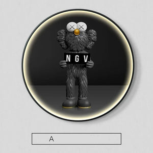 KAW LED Panel Wall Lamp - Indoor Light Fixture-LED Wall Art