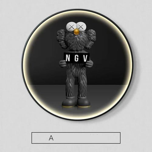 KAW LED Panel Wall Lamp - Indoor Light Fixture-LED Wall Art