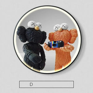 KAW LED Panel Wall Lamp - Indoor Light Fixture-LED Wall Art