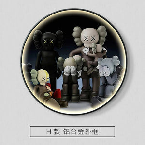 KAW LED Panel Wall Lamp - Indoor Light Fixture-LED Wall Art