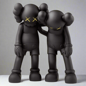 KAWS Along the Way Black-Ornaments Statues Figurines