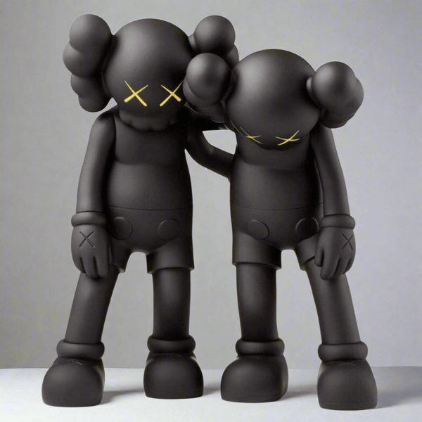 KAWS Along the Way Black-Ornaments Statues Figurines
