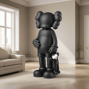 KAWS Share Black Statue Sculpture-Ornaments Statues Figurines