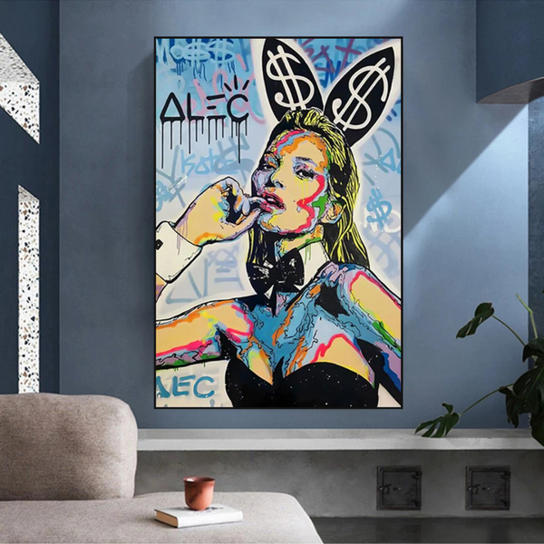 Kate Moss Art by Alec Monopoly - Limited Edition-Wall Posters