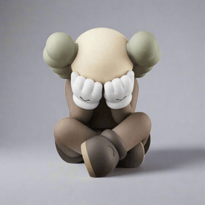 Kaws Seperated Black Statue Sculpture-Ornaments Statues Figurines