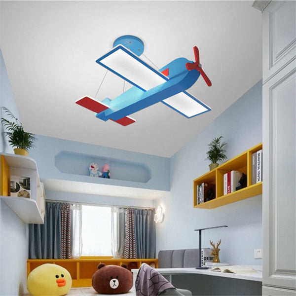 Kids Airplane Light - Perfect for Playful Bedroom Decor-Kids Room Nursery Lighting