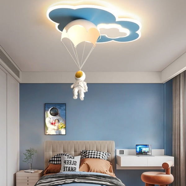 Kids Astronaut Ceiling Light | Kids Room Decor Lights-Kids Room Nursery Lighting