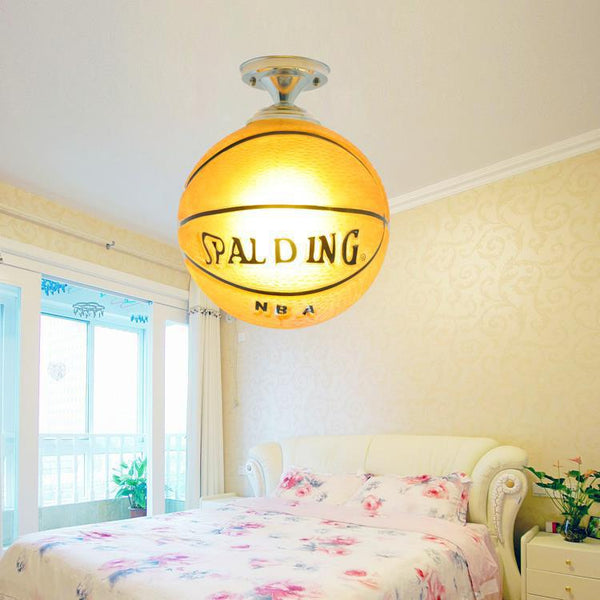 Kids Basketball Football Ceiling Light | Kids Room Decor Lights-Kids Room Nursery Lighting