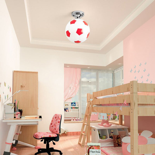 Kids Basketball Football Ceiling Light | Kids Room Decor Lights-Kids Room Nursery Lighting