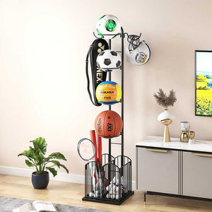 Kids Basketball Multi-layer Rack - Organizing Solution-Toys
