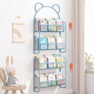 Kids Bookshelf | Kids Book Storage Wall Hanging-Toys