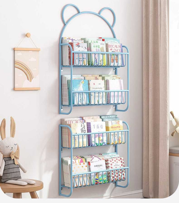 Kids Bookshelf | Kids Book Storage Wall Hanging-Toys