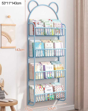 Kids Bookshelf | Kids Book Storage Wall Hanging-Toys