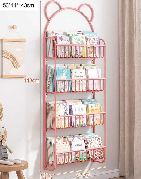 Kids Bookshelf | Kids Book Storage Wall Hanging-Toys