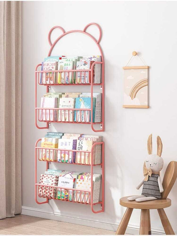 Kids Bookshelf | Kids Book Storage Wall Hanging-Toys