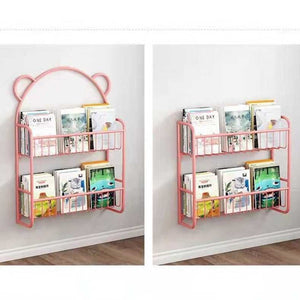 Kids Bookshelf | Kids Book Storage Wall Hanging-Toys