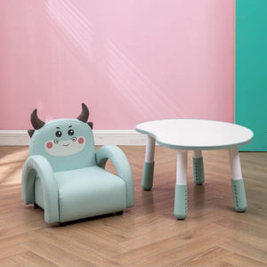 Kids Chaise Lounge Lazy Puff Sofa – Soft One-Seater Bean Chair for Toddlers-Kids Sofas