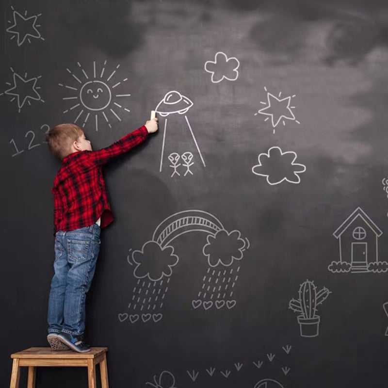 Kids Chalkboard Wall Decals - Blackboard Stickers-Home Decor Decals