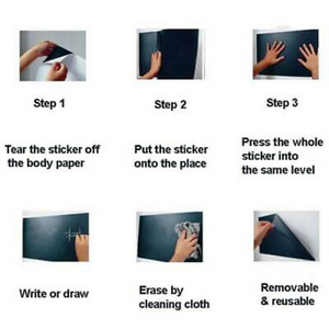 Kids Chalkboard Wall Decals - Blackboard Stickers-Home Decor Decals