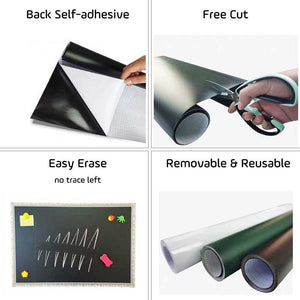 Kids Chalkboard Wall Decals - Blackboard Stickers-Home Decor Decals