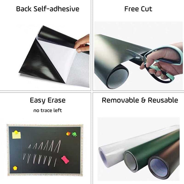 Kids Chalkboard Wall Decals - Blackboard Stickers-Home Decor Decals