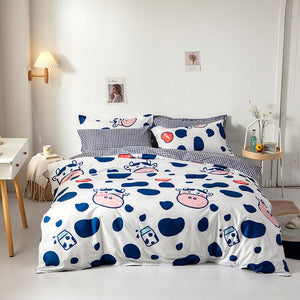 Kids Cow Bedding Set - Quality Bedding for kids-Bedding Set Kids