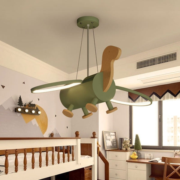 Kids Dinosaur Ceiling Light - Fun Room Decor for Children-Kids Room Nursery Lighting