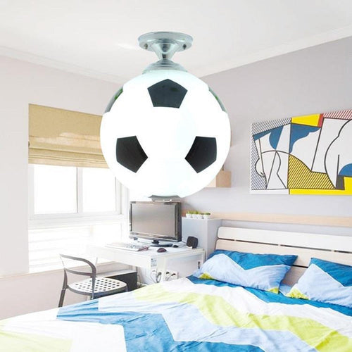 Kids Football Pendant Ceiling Light | Kids Room Decor Lights-Kids Room Nursery Lighting