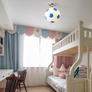 Kids Football Pendant Ceiling Light | Kids Room Decor Lights-Kids Room Nursery Lighting