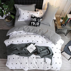 Kids Hearts Bedding Set: Comfort for Your Little Ones-Bedding Set Kids