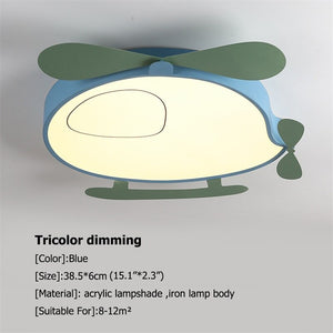 Kids Helicopter Light - Illuminate Your Airborne Adventures-Kids Room Nursery Lighting