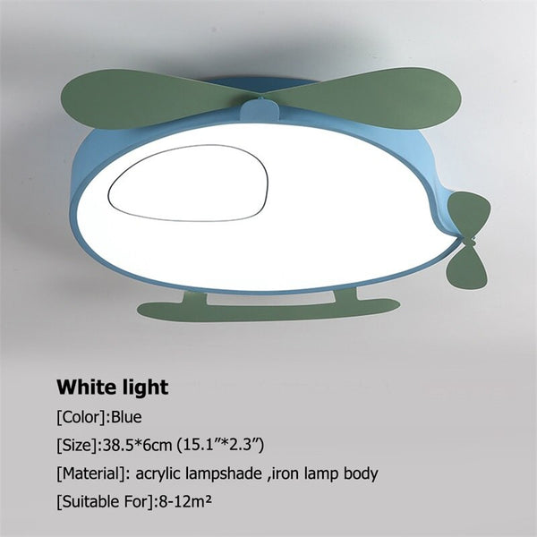 Kids Helicopter Light - Illuminate Your Airborne Adventures-Kids Room Nursery Lighting