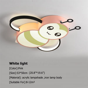 Kids Honey Bee Ceiling Light | Kids Room Decor Lights-Kids Room Nursery Lighting
