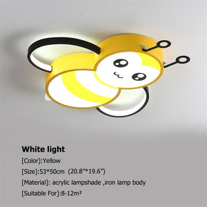 Kids Honey Bee Ceiling Light | Kids Room Decor Lights-Kids Room Nursery Lighting