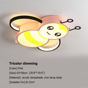 Kids Honey Bee Ceiling Light | Kids Room Decor Lights-Kids Room Nursery Lighting