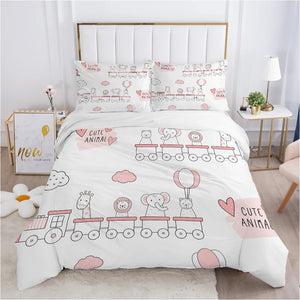 Kids: Jungle Animals Bedding for a Wild Bedroom-Bedding Set Kids