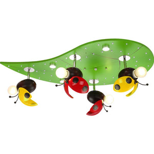Kids Ladybug LadyBird Ceiling Light | Kids Room Decor Lights-Kids Room Nursery Lighting