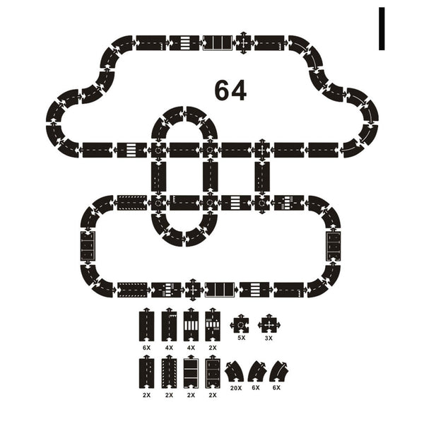 Kids Nursery Road Track Puzzle-Road Puzzle