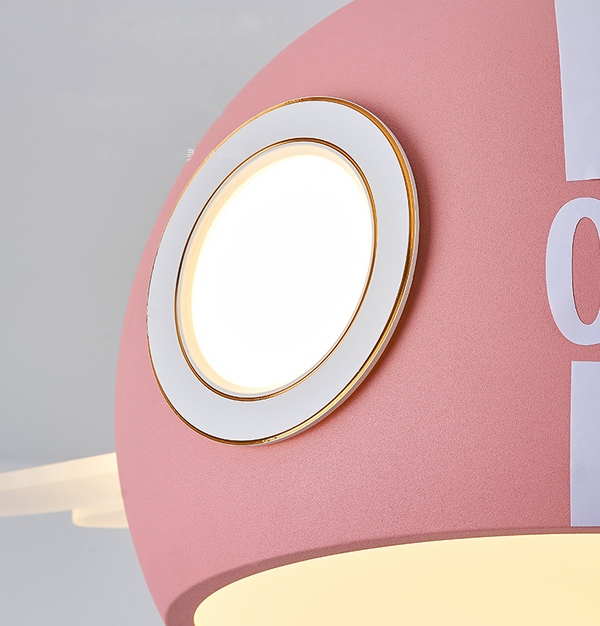 Kids Room Helicopter Ceiling Fan with Light - Art Deco Style-Kids Room Nursery Lighting