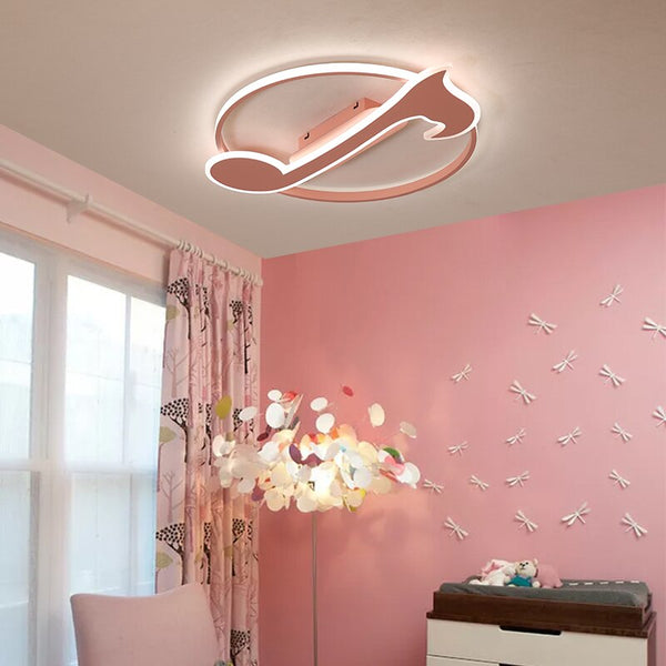 Kids Room Music Sign Ceiling Light | Kids Room Fancy Ceiling Lights-Kids Room Nursery Lighting